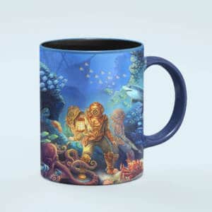 Caneca Mergulhador