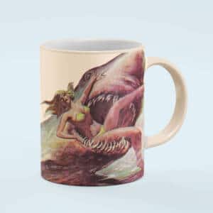 Caneca Tubarão - Coleção 70s